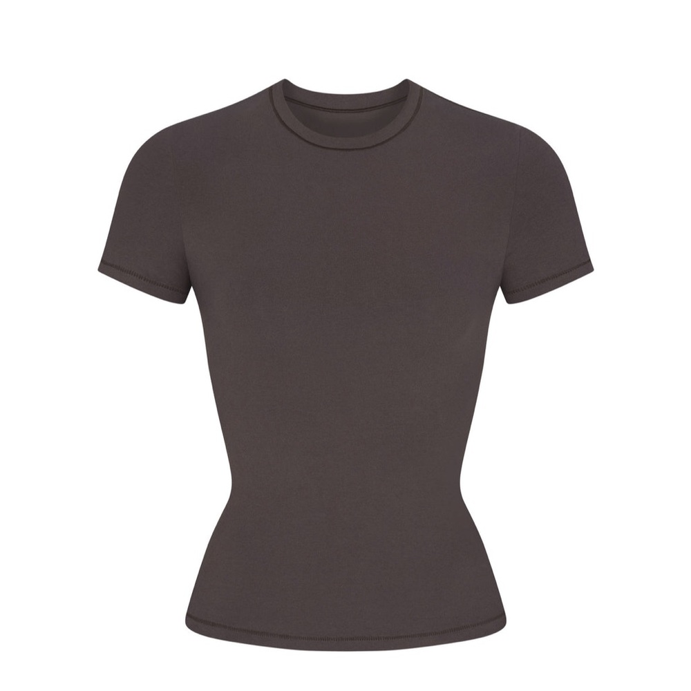 SKIMS sold out iron color fits everybody tee